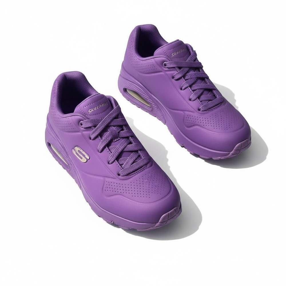 Skechers Purple Athletic Sneakers - Picture 3 of 11